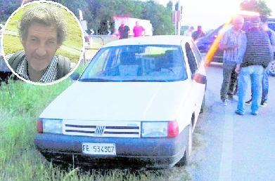 Renzo Mischiatti e il luogo dell'incidente