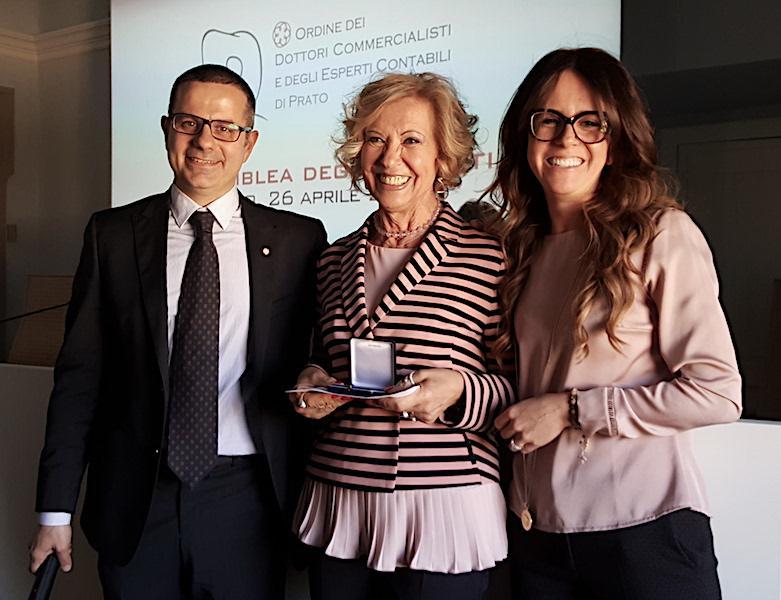 La premiazione di Anna Fazio