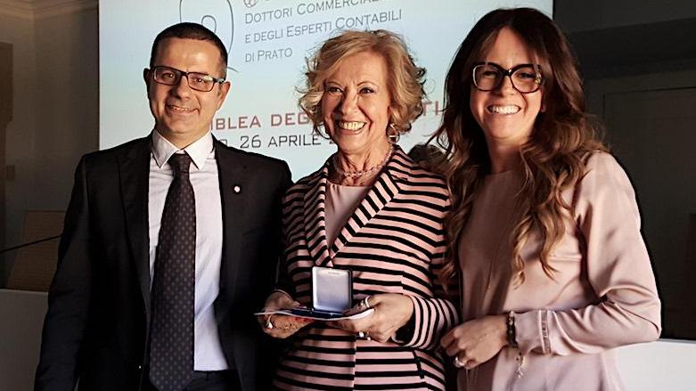 La premiazione di Anna Fazio