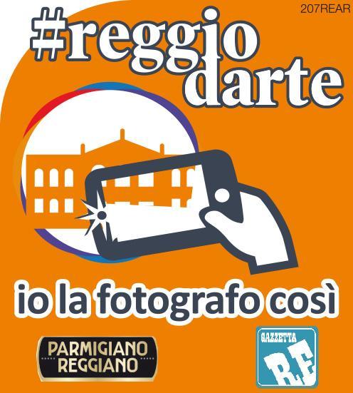 Scatta e inviaci le immagini della tua Reggio con #reggiodarte
