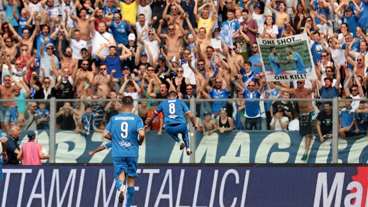 L'Empoli in serie A: esplode la festa azzurra. I segreti del capolavoro - Video