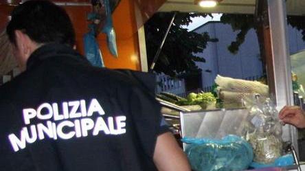 Venditore abusivo di pesce si fa passare per un altro