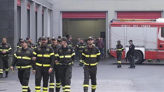 Quel sogno di Pietro di fare il vigile del fuoco