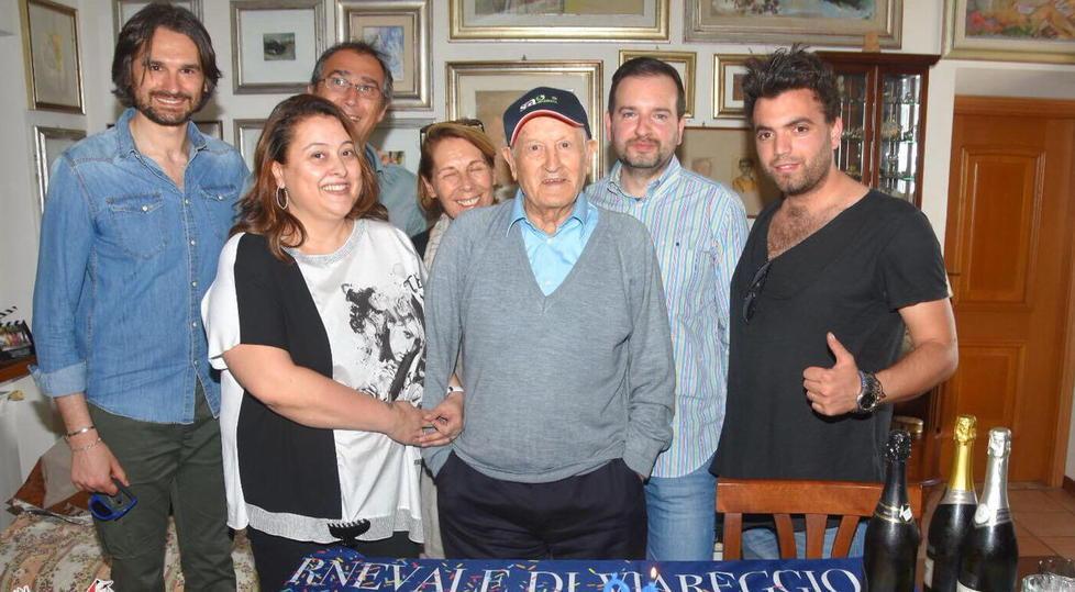 Festa per le 92 candeline di Arnaldo Galli