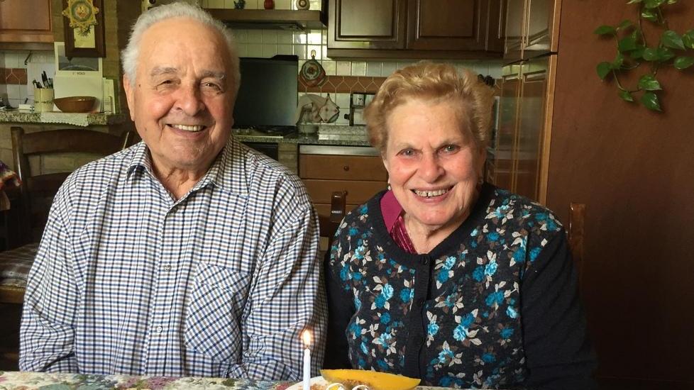 Giovanni e Carmen, da 66 anni sposi