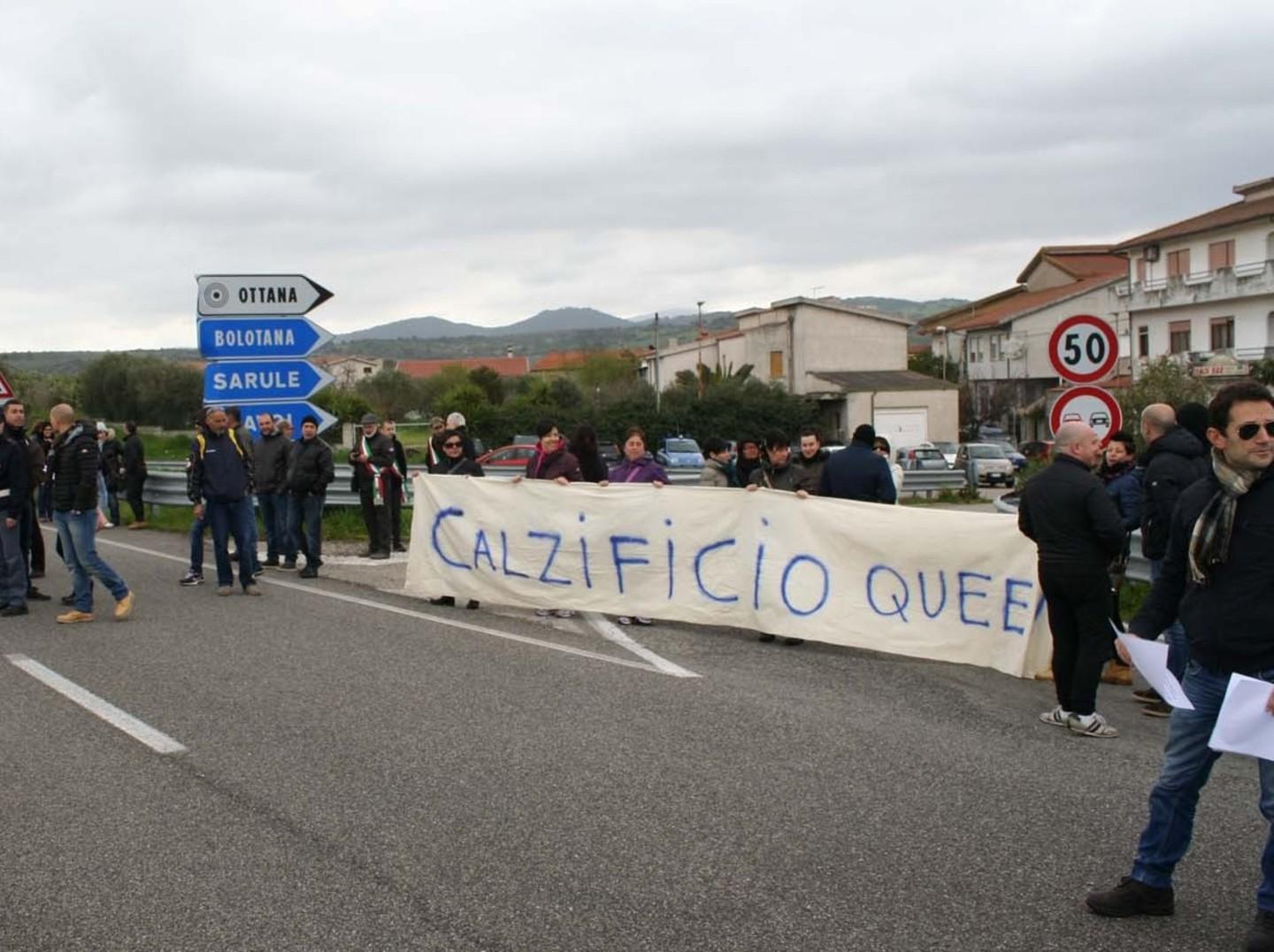 Paracadute con Lavoras per gli ex tessili di Ottana 