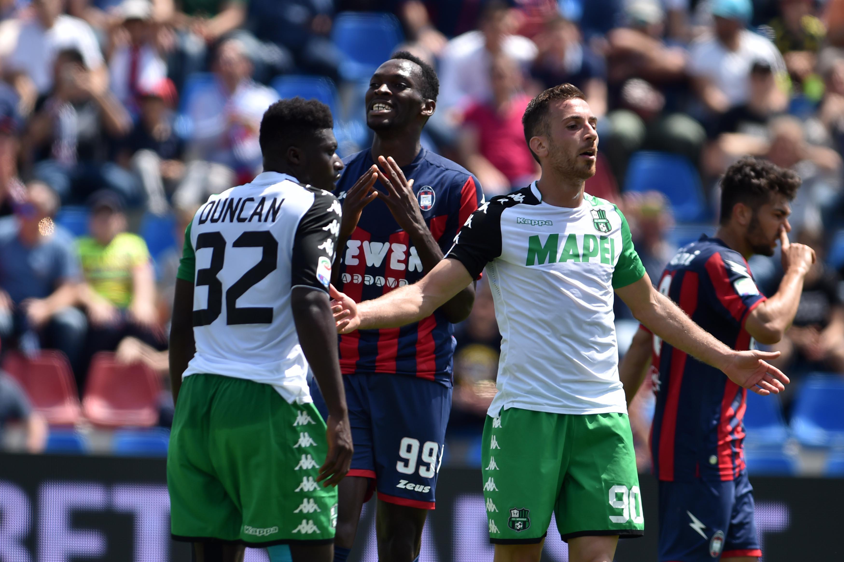 Sassuolo travolto a Crotone 4-1