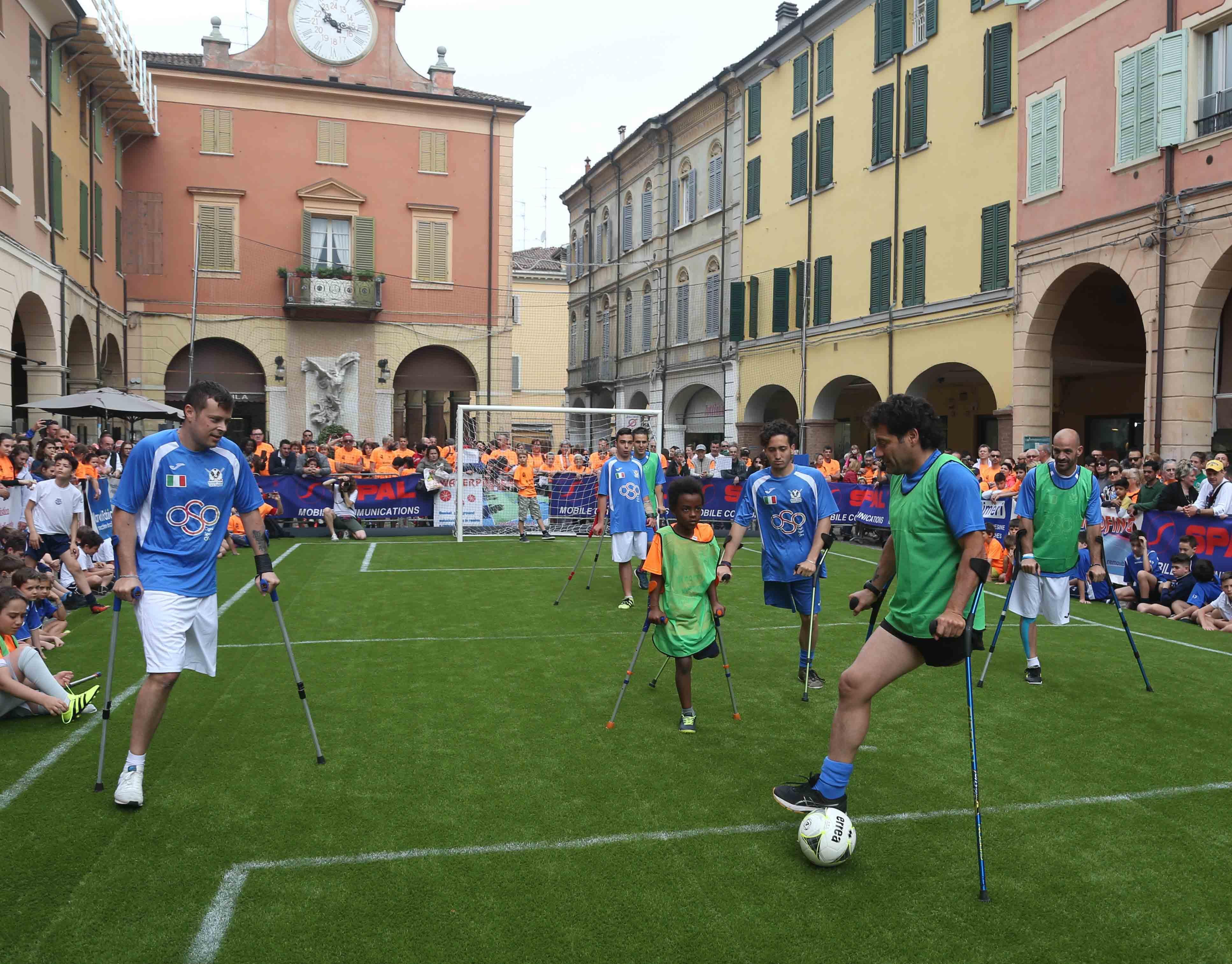 Correggio di corsa per la nazionale italiana amputati