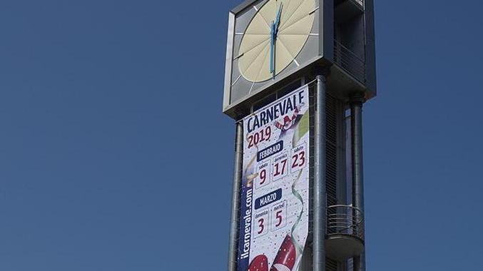 L’orologio con le date del Carnevale 2019