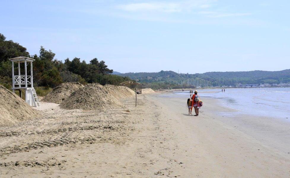 Erosione, intervento lampo sulla costa 
