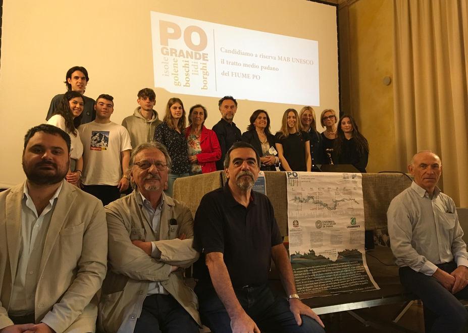 PoGrande si presenta A Guastalla il progetto Riserva Mab Unesco 