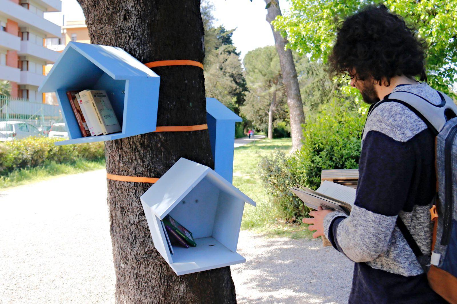 Villa Fabbricotti, per chi vuole ci sono i libri “vagabondi” 