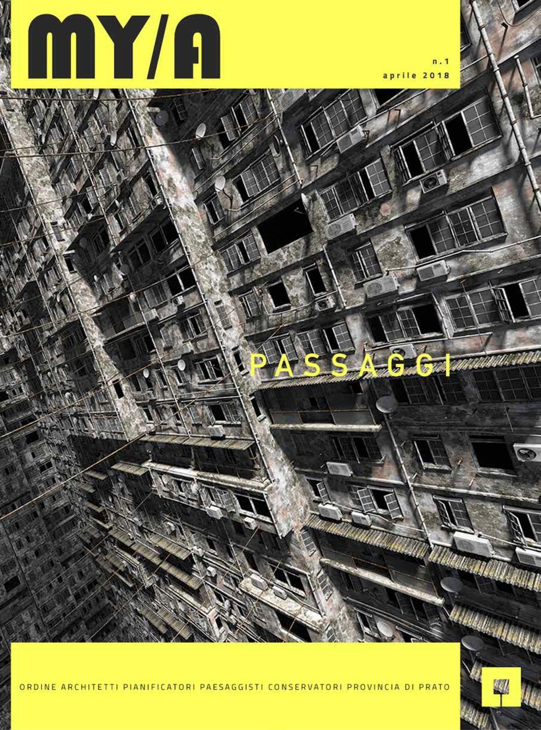 La copertina della rivista MY/A