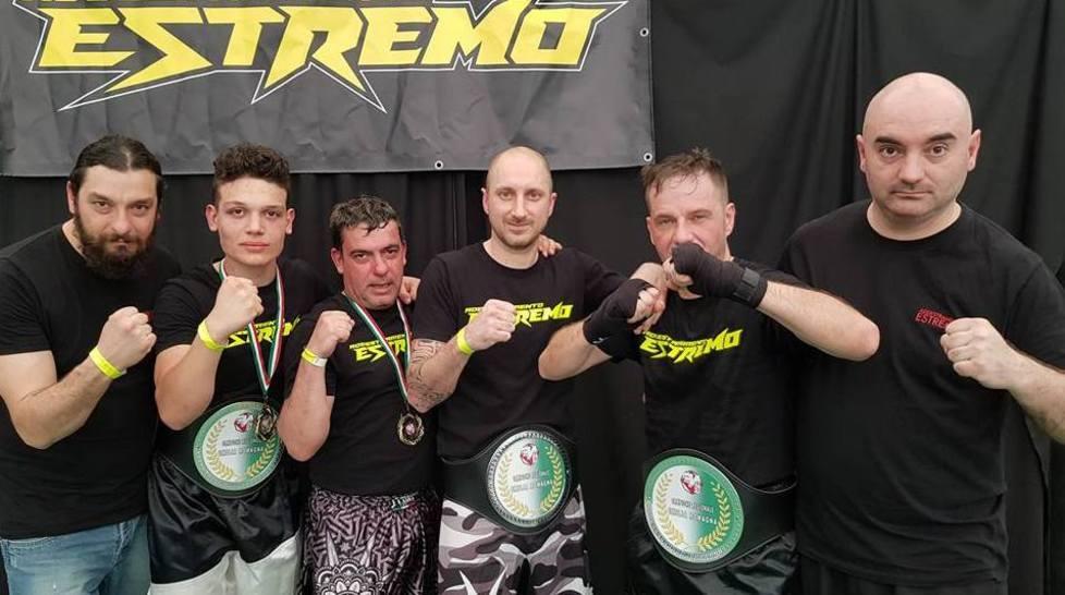 Addestramentro Estremo, tris di cinture ai Regionali Fight Net 