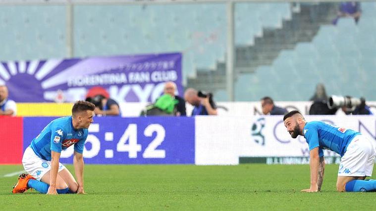 Il tris di Simeone fa piangere Napoli