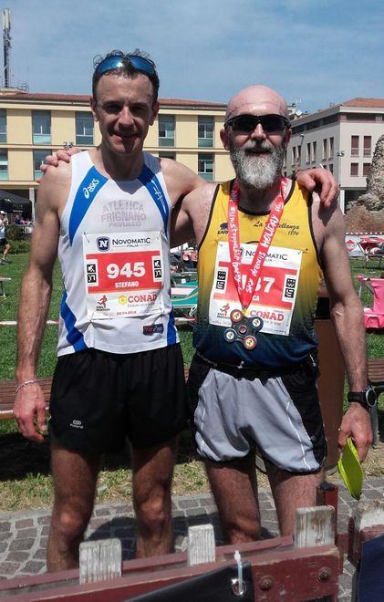 Rimini Marathon: Neri e Barbuti super 