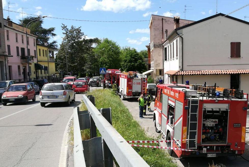 Cortocircuito, a fuoco palazzina Acer