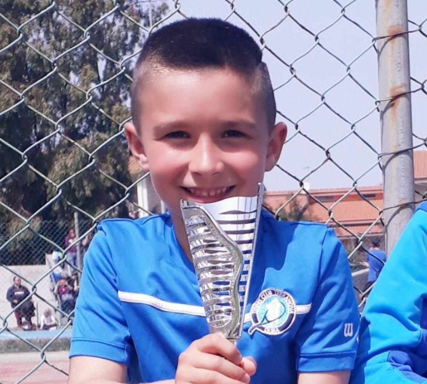 Tennis, il piccolo Daniel Frasconi è il re del Super Orange
