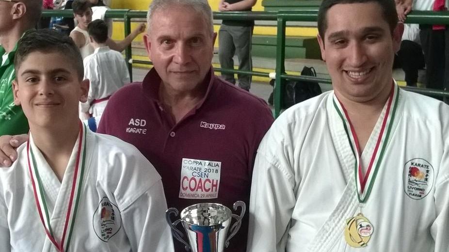 Buccheri e Ciolli fanno volare il Karate Livorno