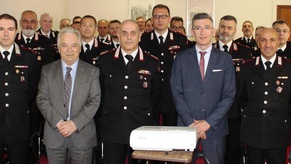 Carabinieri a lezione di sicurezza sul posto di lavoro