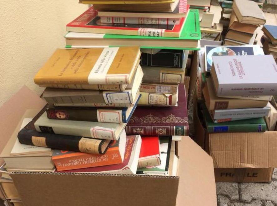 I libri “maltrattati” andranno negli scaffali 