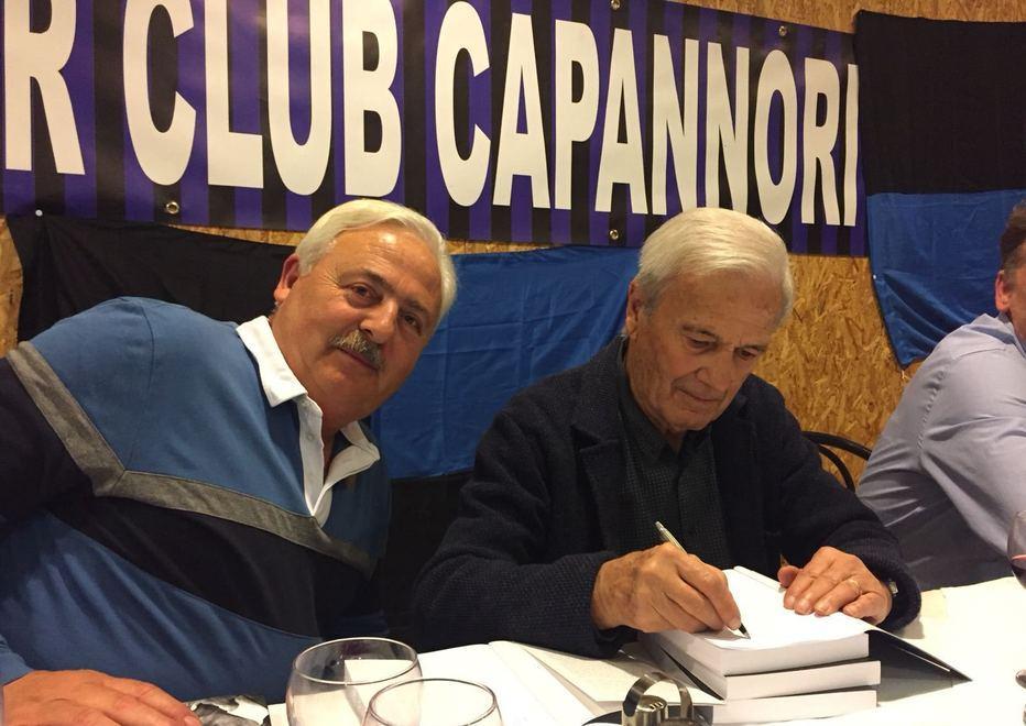 Inter Club Capannori festeggia il grande allenatore Gigi Simoni 