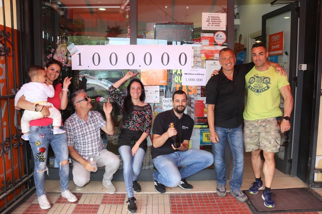 Con un euro vince un milione in tabaccheria