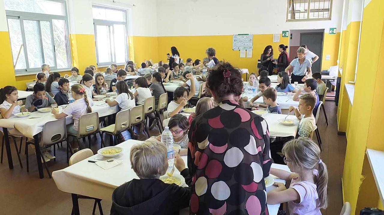 Una mensa scolastica (foto d'archivio)