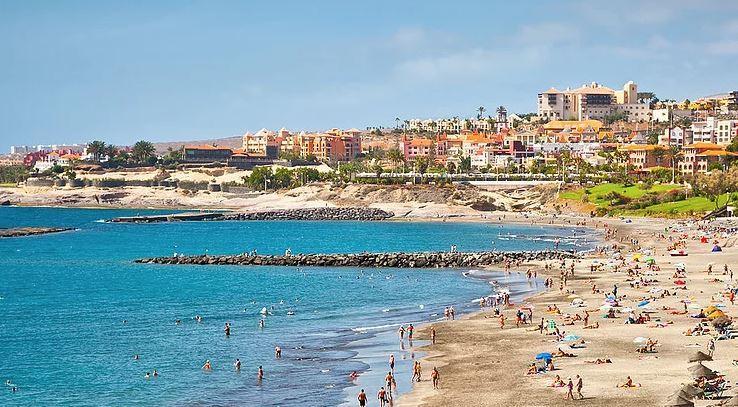 Una spiaggia delle Canarie