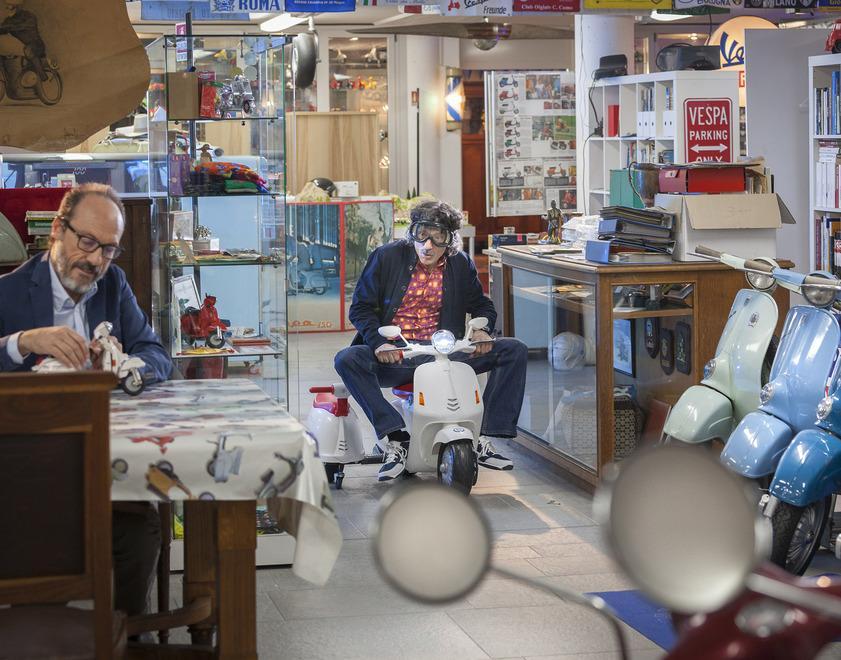 Vespa protagonista anche in tv 