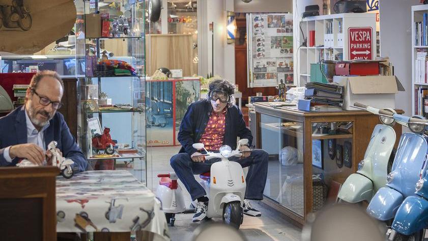 Vespa protagonista anche in tv