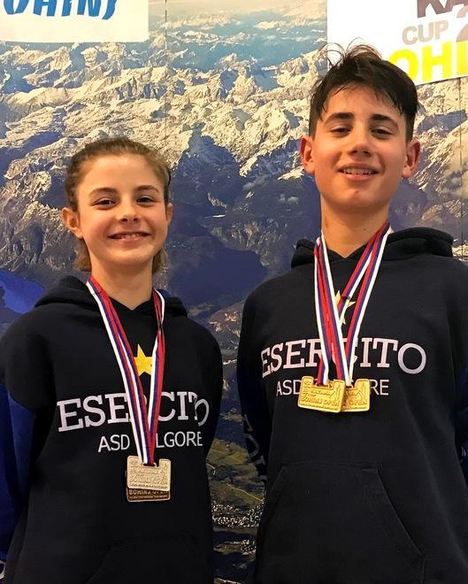 Bozzi e Frizzi sono super due medaglie in Coppa Italia