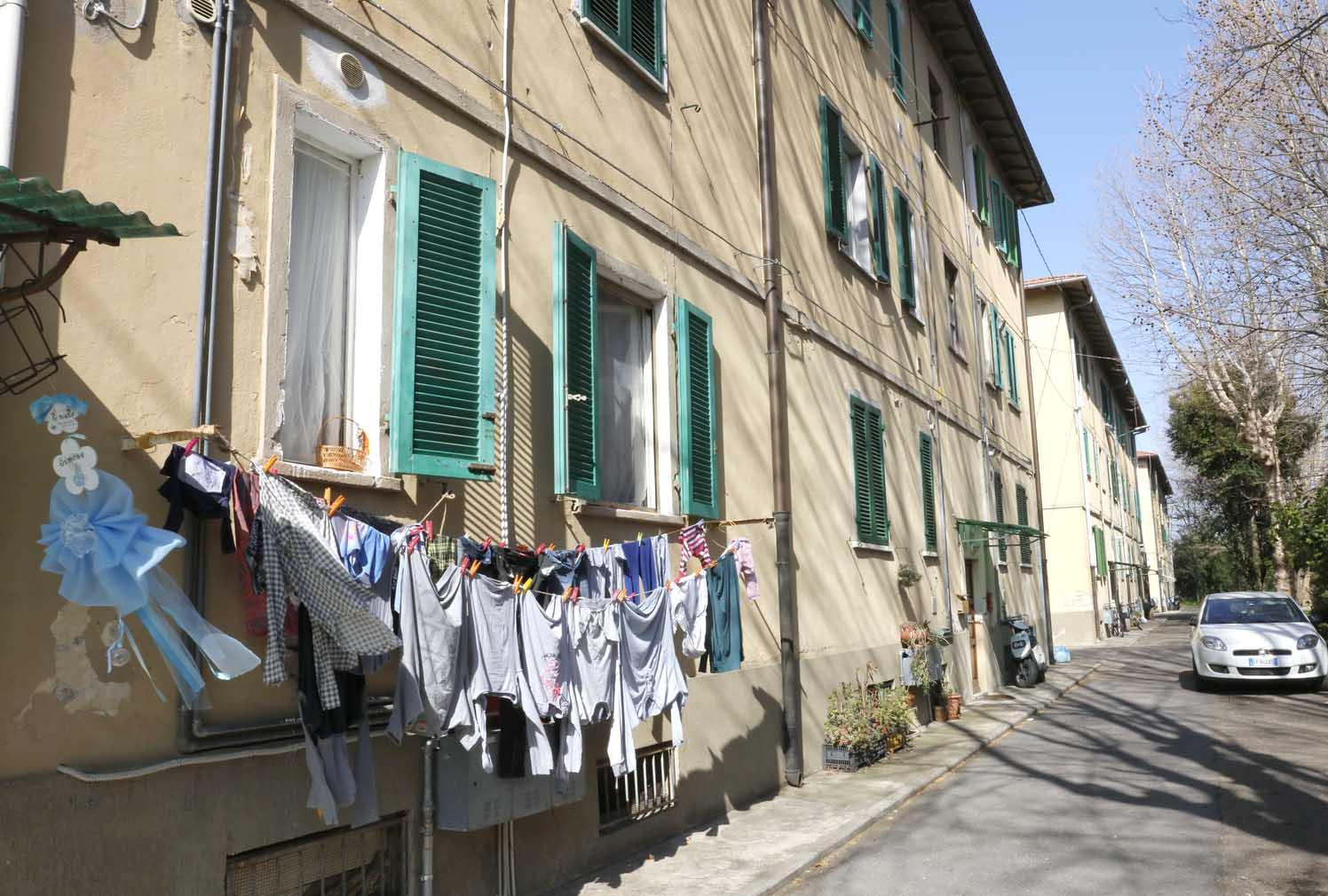 Un palazzo di alloggi popolari (foto d'archivio)