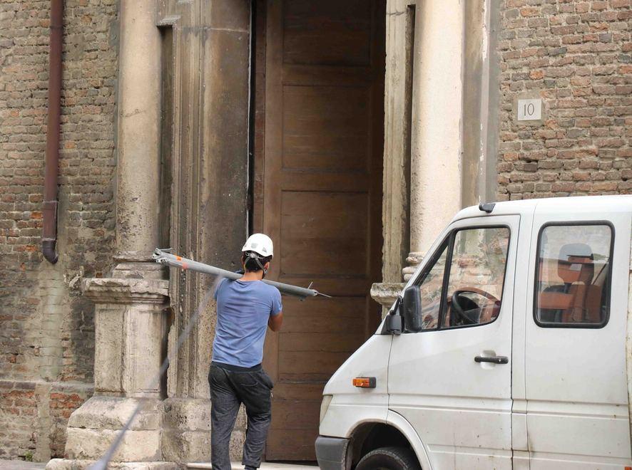 San Domenico, sostegno all'abside 