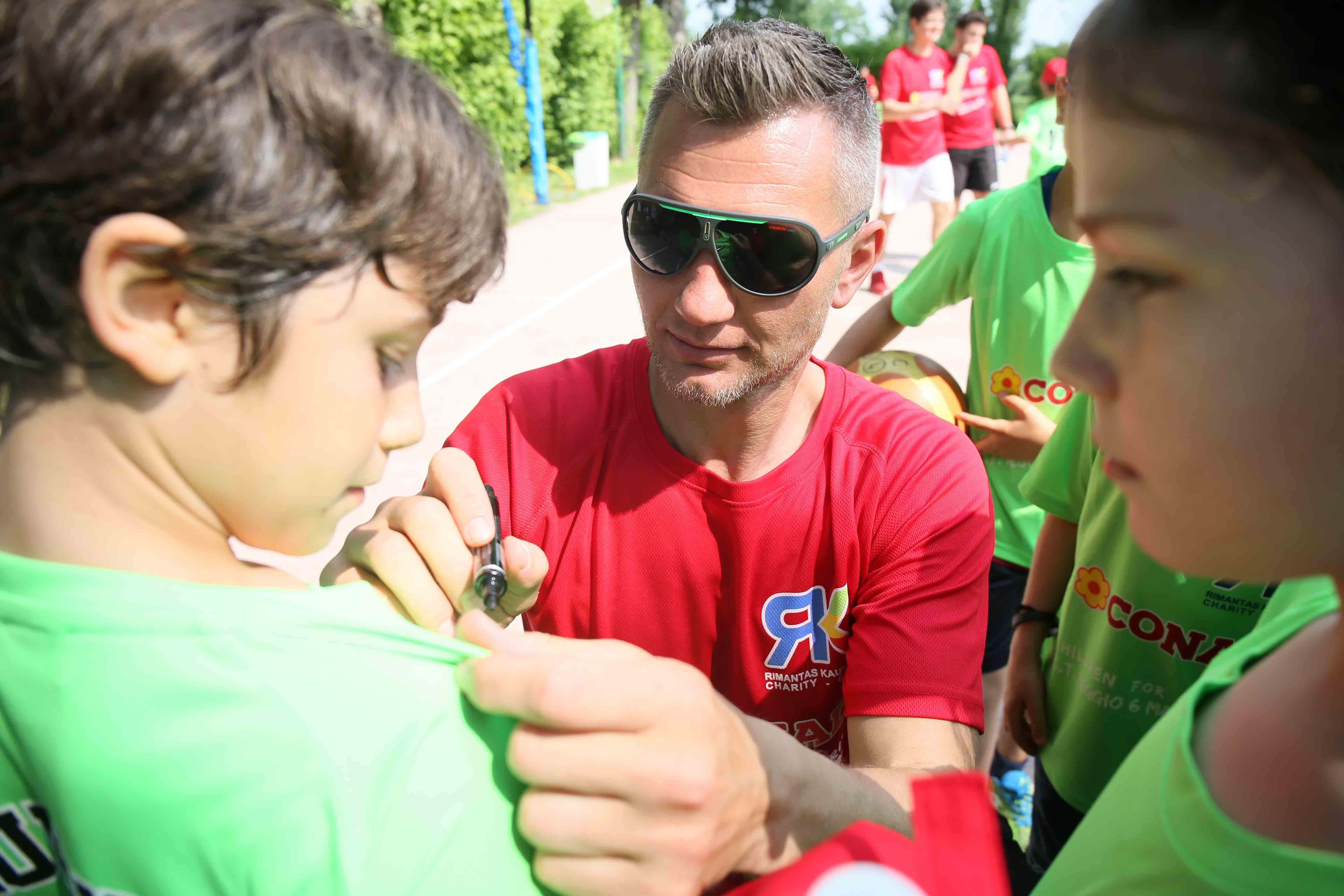 Duecento bambini all'evento benefico di Kaukenas