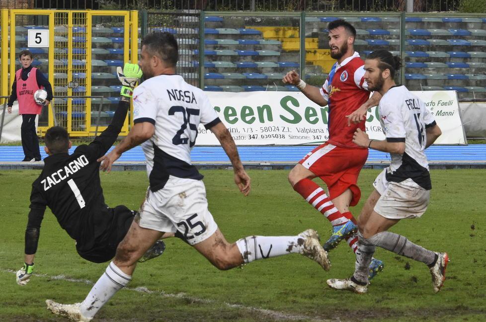 Pistoiese beffata nel recupero a Grosseto 
