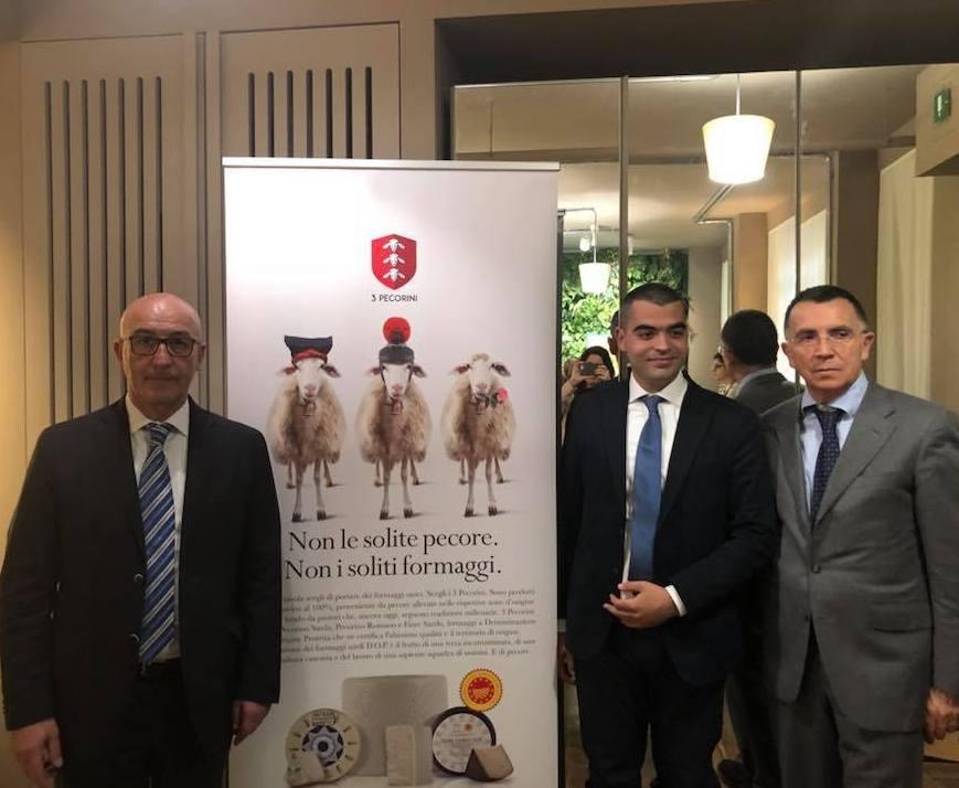 In vetrina anche i tre Pecorini Dop 