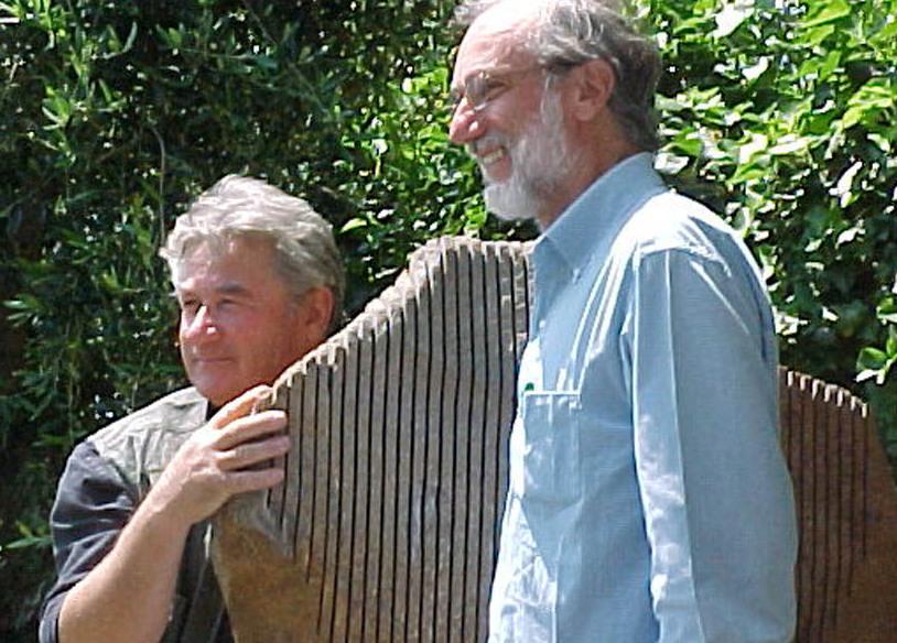 Pinuccio Sciola e Renzo Piano