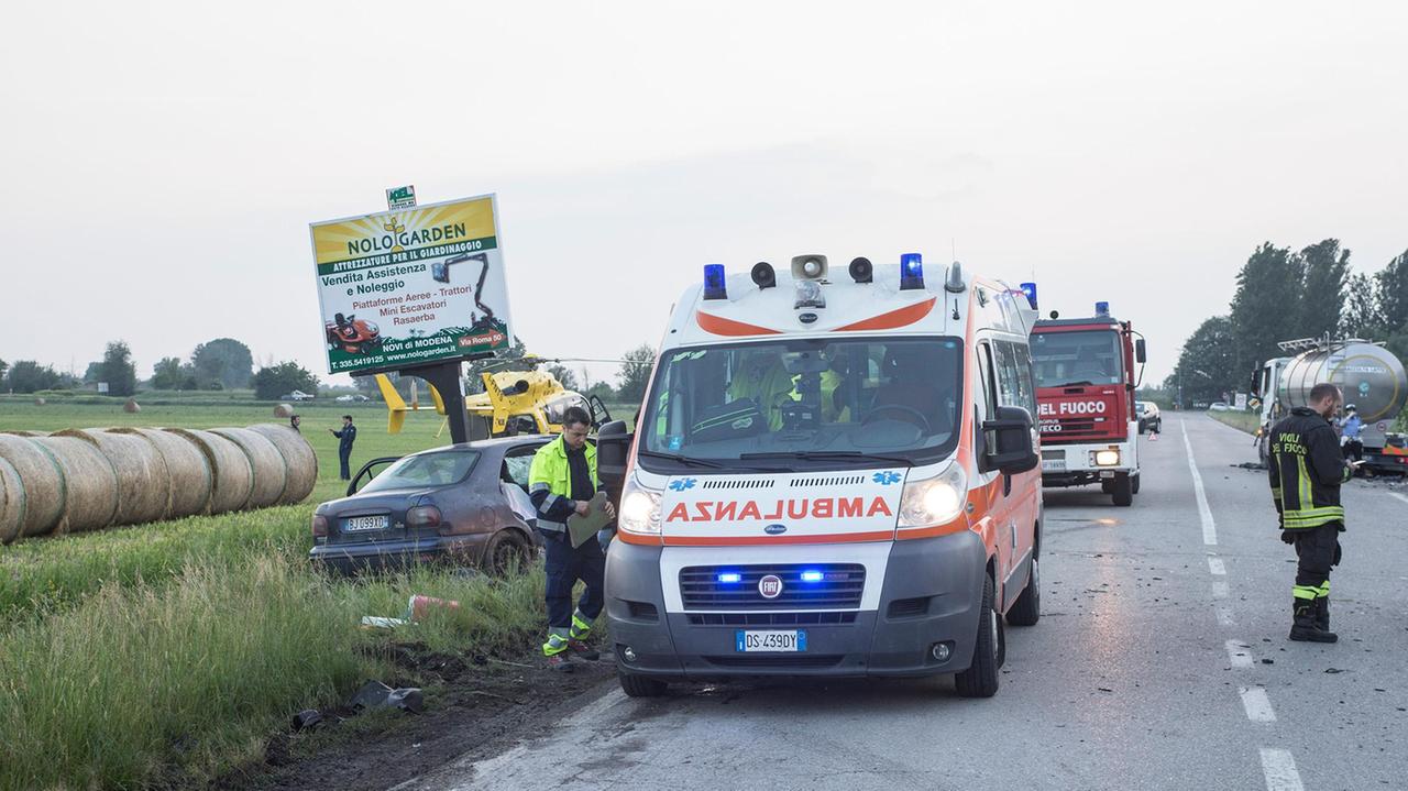 Schianto a Novi, famiglia distrutta