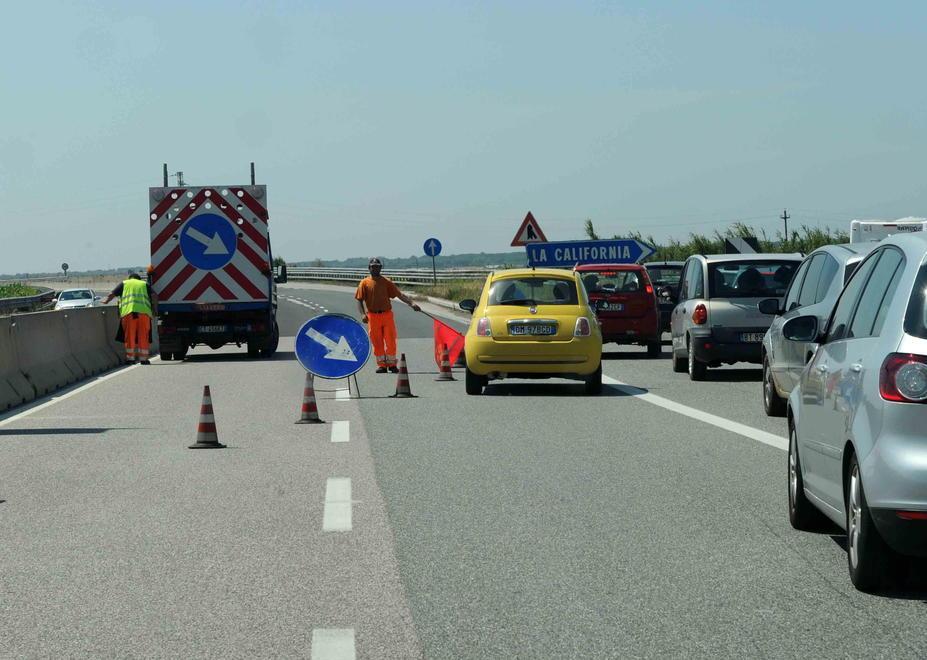 Lavori Anas sulla Variante all’uscita di Cecina nord 