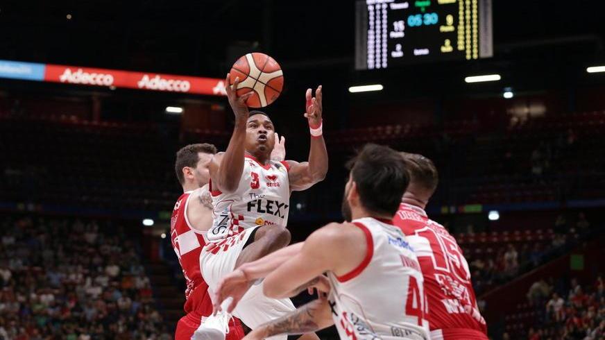 L’Olimpia piega The Flexx Non c’è partita a Milano