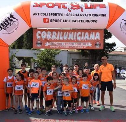 Corrilunigiana, 140 piccoli runner 