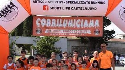 Corrilunigiana, 140 piccoli runner