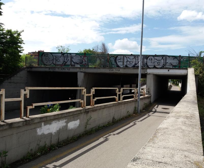 Sottopasso al buio e rischio criminalità