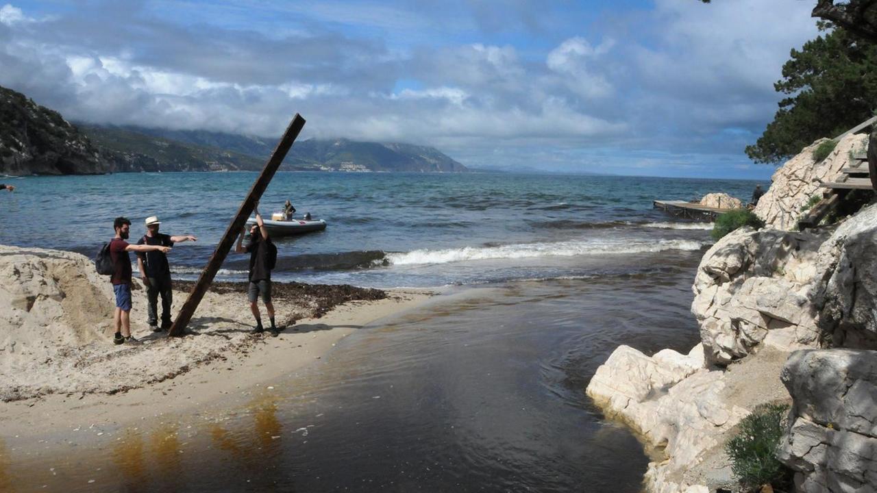 Cala Luna, la spiaggia è scomparsa