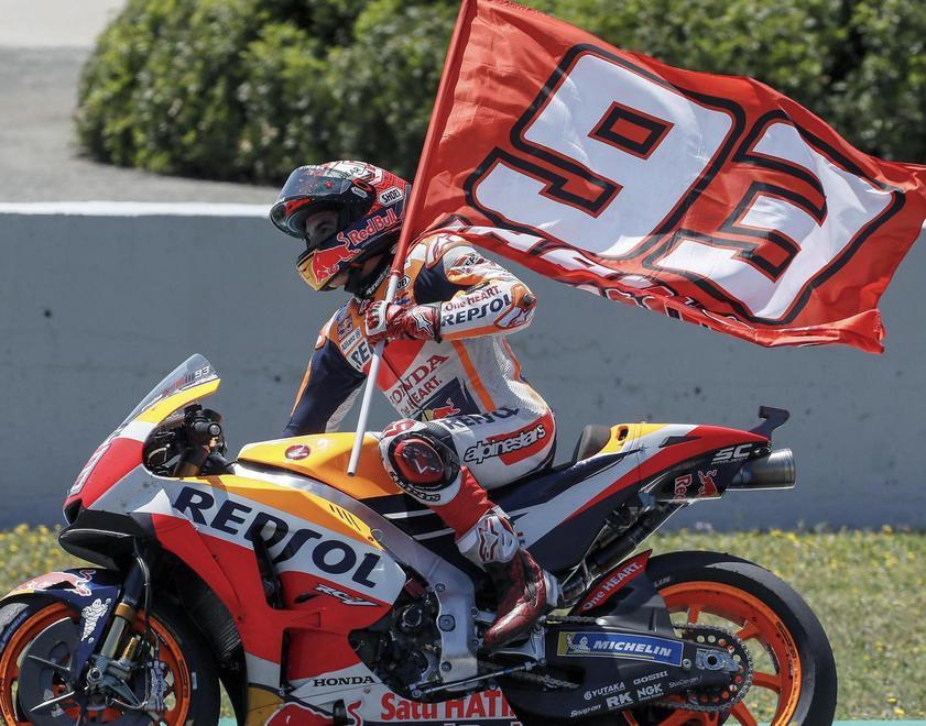Marquez senza rivali, è trionfo a Jerez 