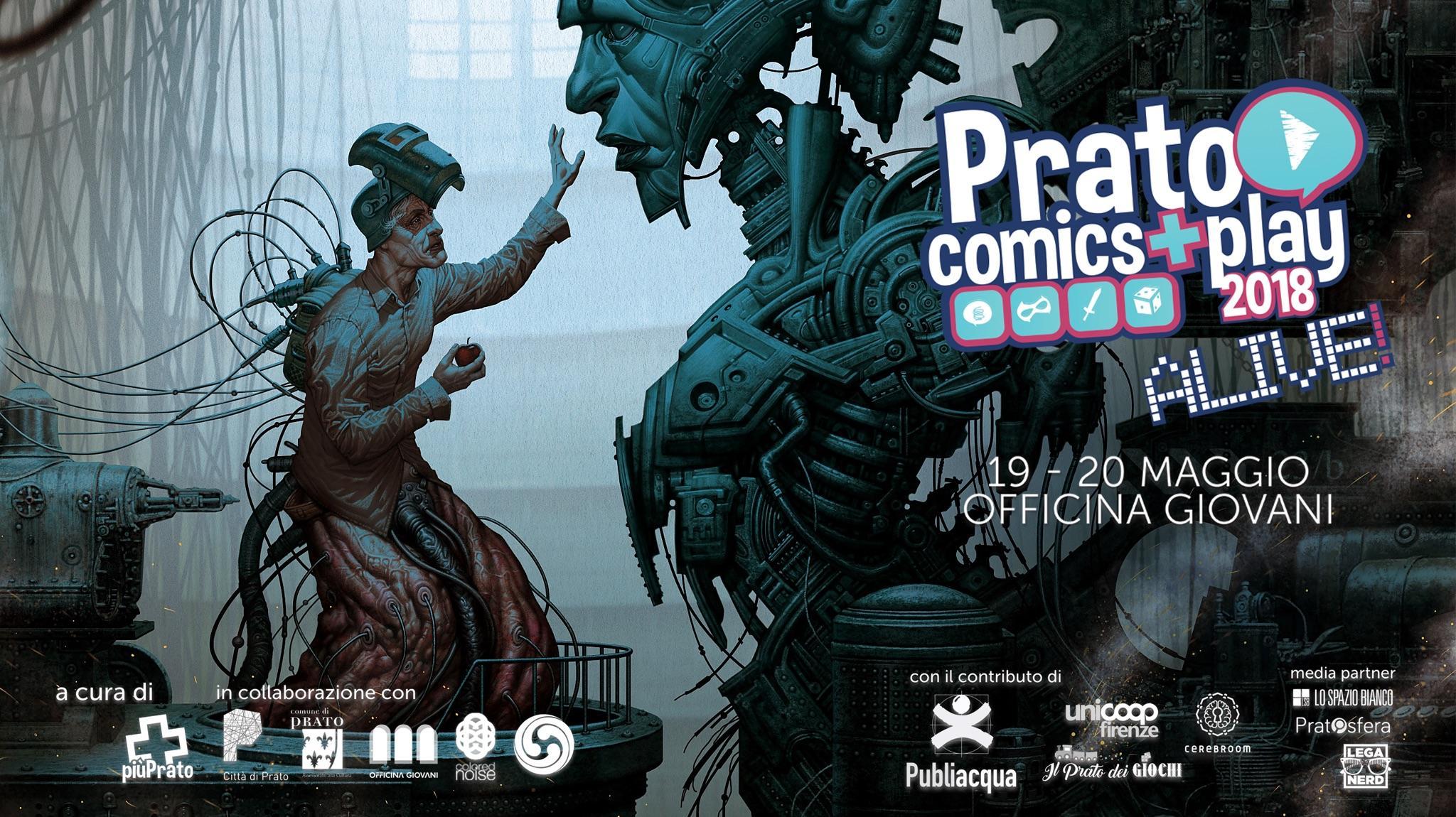 La locandina di Prato Comics + Play