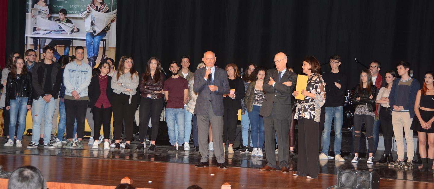 Sul palco del Comunale di Sassari ecco i giornalisti di domani 