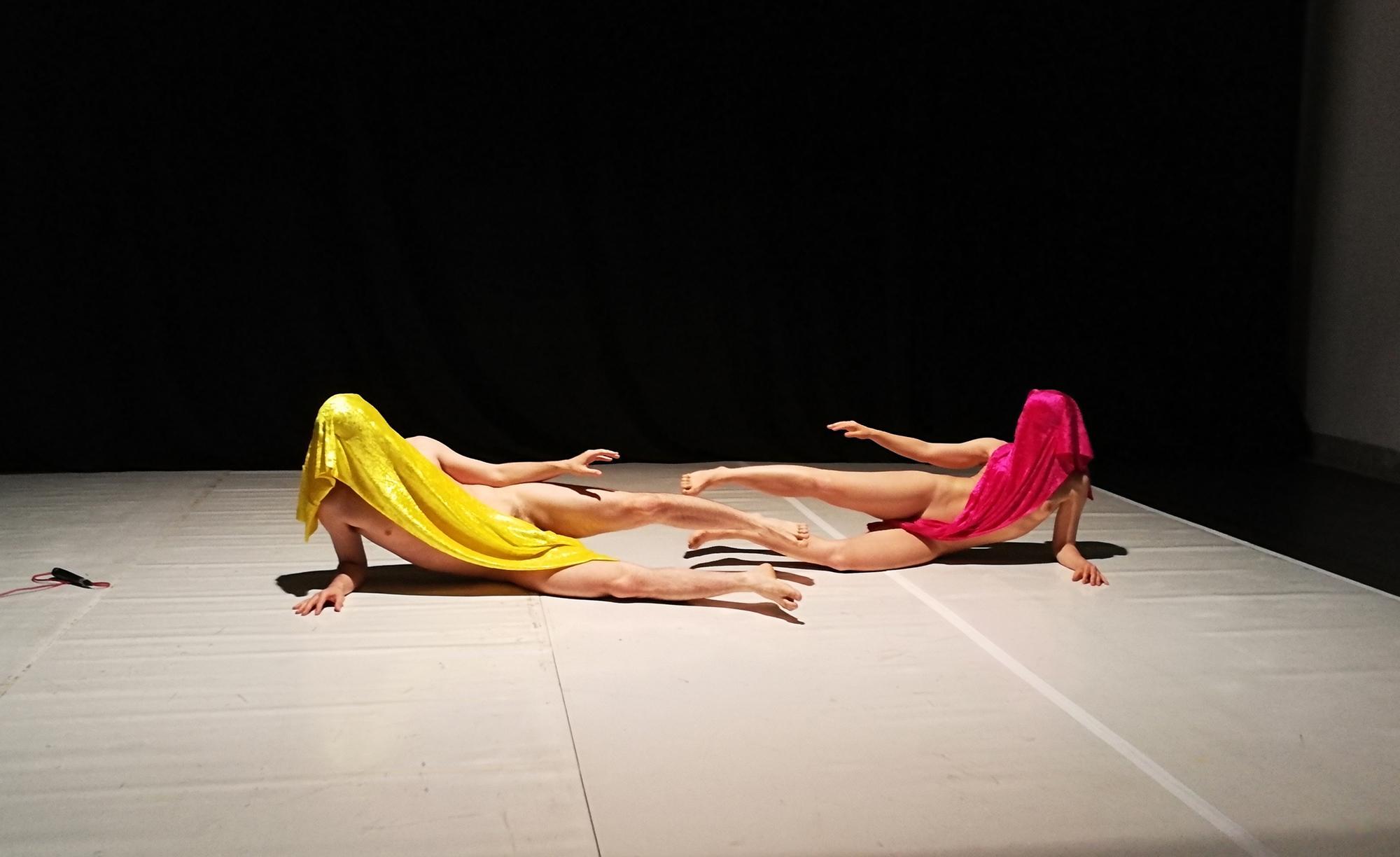 Paola Stella Minni e Konstantinos Rizos in "Pa.ko doble"