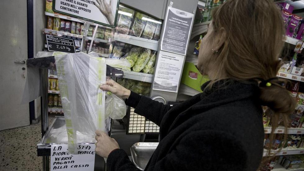 Sacchetti biodegradabili? A Reggio Emilia regolare solo uno su dieci